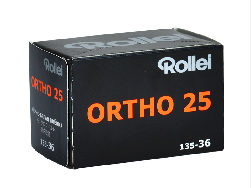 Rollei Ortho 25 plus 135-36 fekete-fehr negatv film